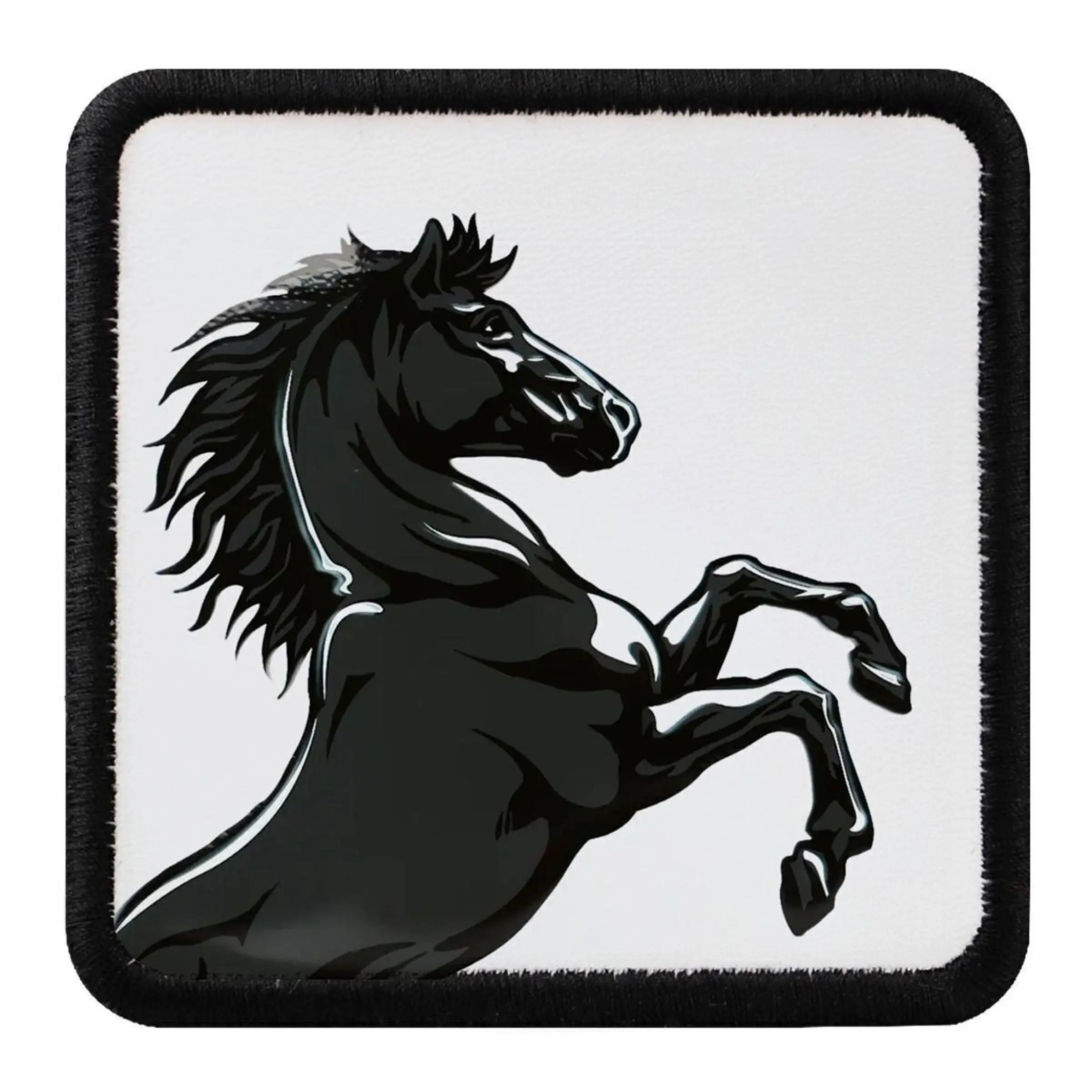 Parche Caballo Negro para Gorras BlackBork BlackBörk