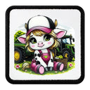 Parche Cerdito Gorra Rosa Niños para Gorras BlackBork - Amazon ready