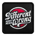 Parche Different Wrong para Gorras BlackBork BlackBörk