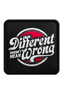 Parche Different Wrong para Gorras BlackBork