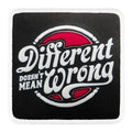 Parche Different Wrong para Gorras BlackBork BlackBörk