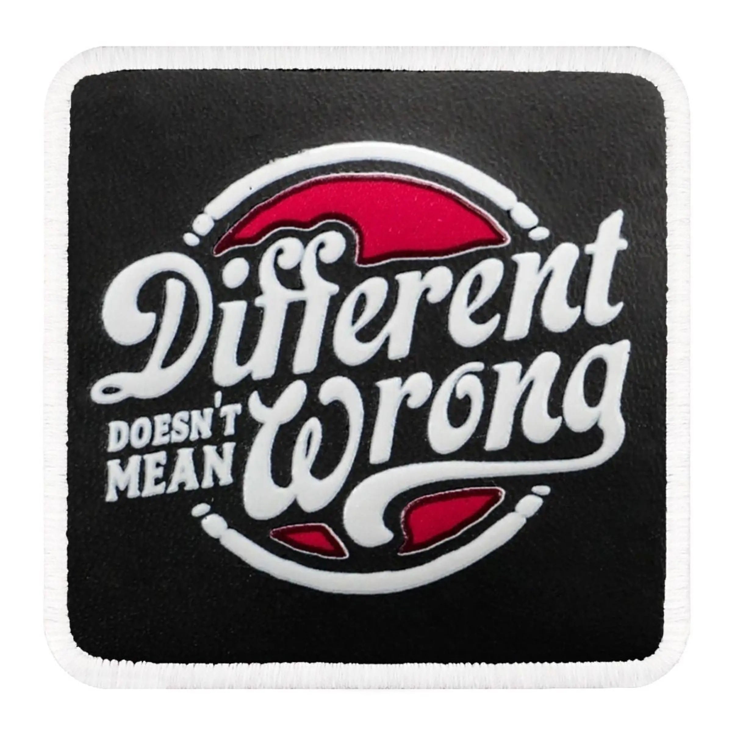 Parche Different Wrong para Gorras BlackBork BlackBörk