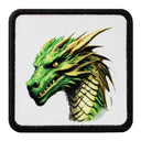 Parche Dragón Verde para Gorras BlackBork