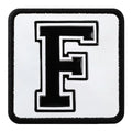 Parche Letra F para Gorras BlackBork BlackBörk
