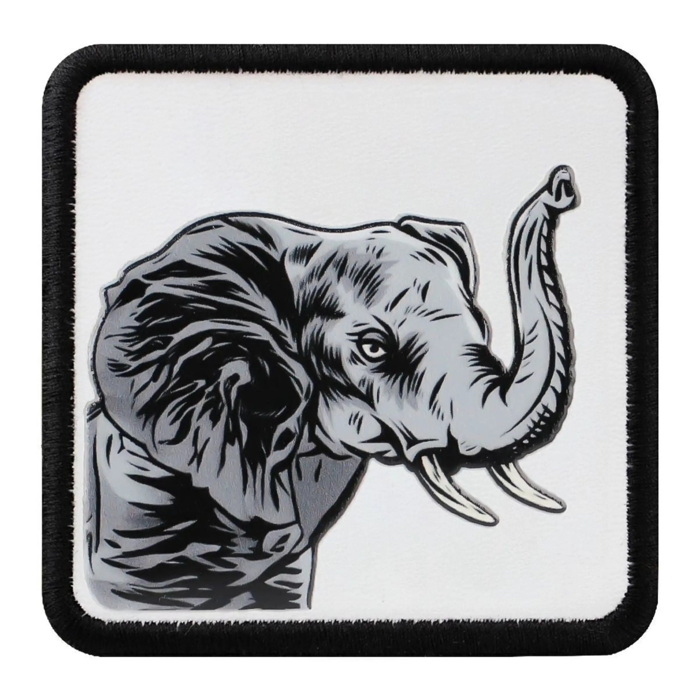 Parche Elefante Tribal para Gorras BlackBork BlackBörk