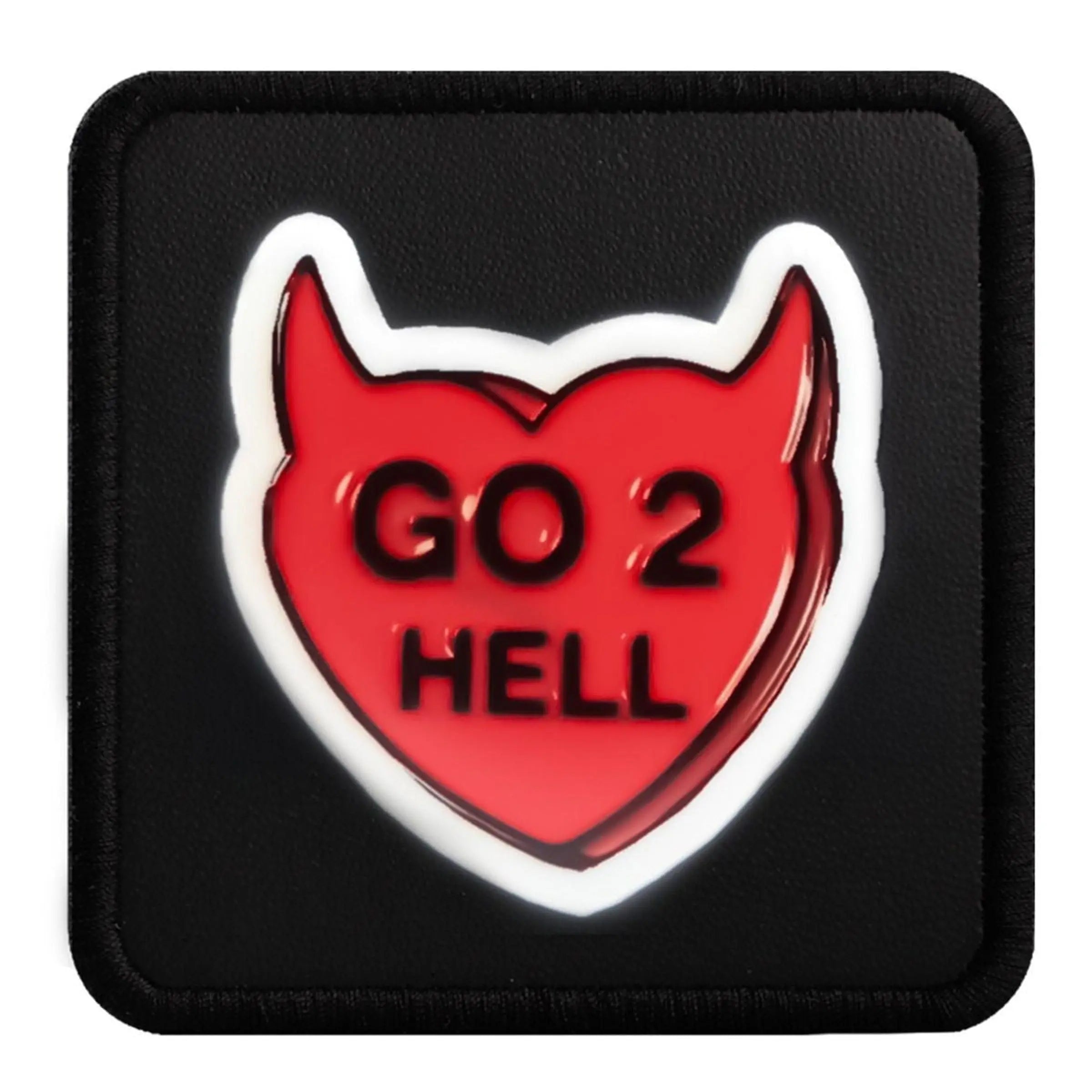 Parche Go 2 Hell para Gorras BlackBork BlackBörk