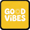 Parche Good Vibes para Gorras BlackBork - Amazon ready