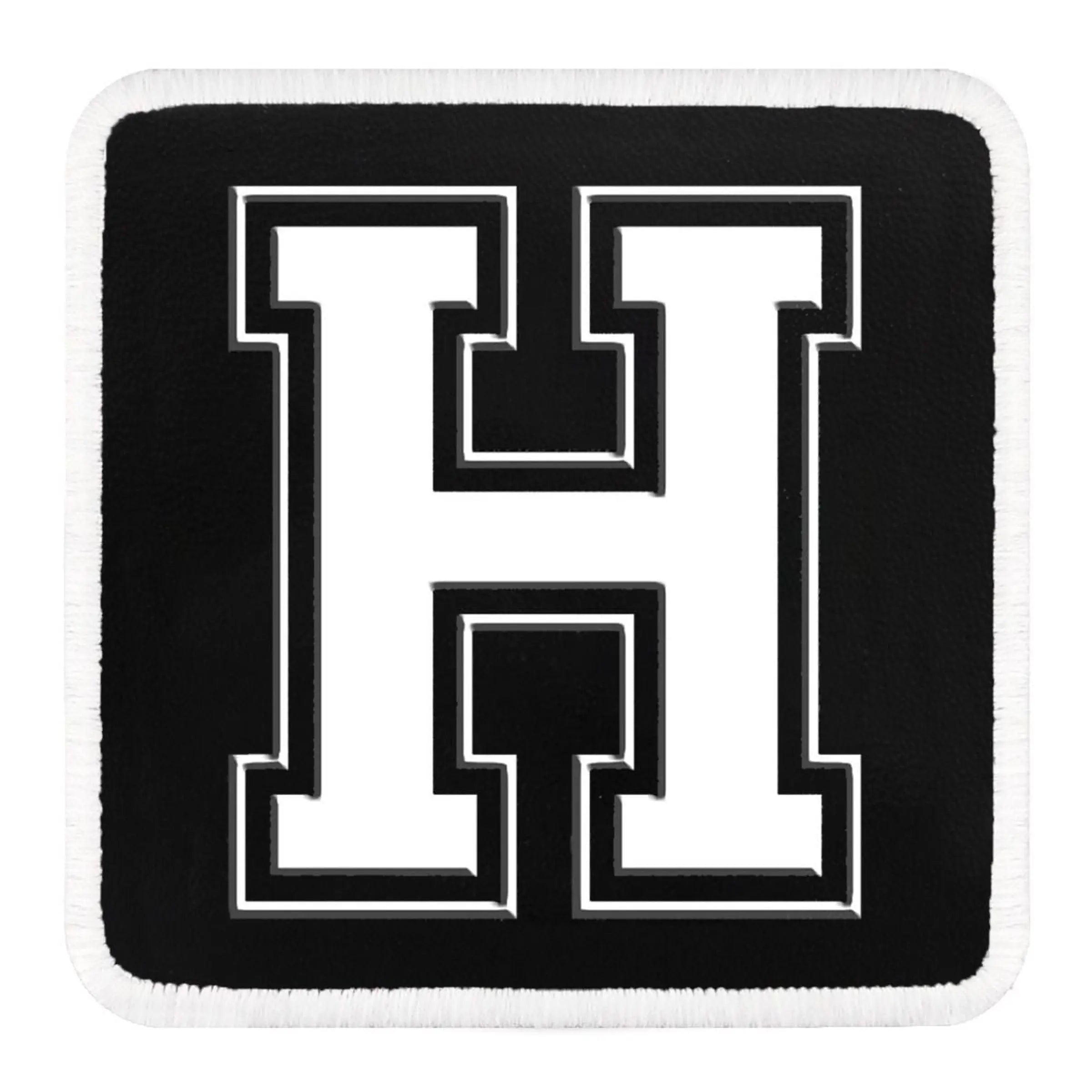 Parche Letra H para Gorras BlackBork BlackBörk