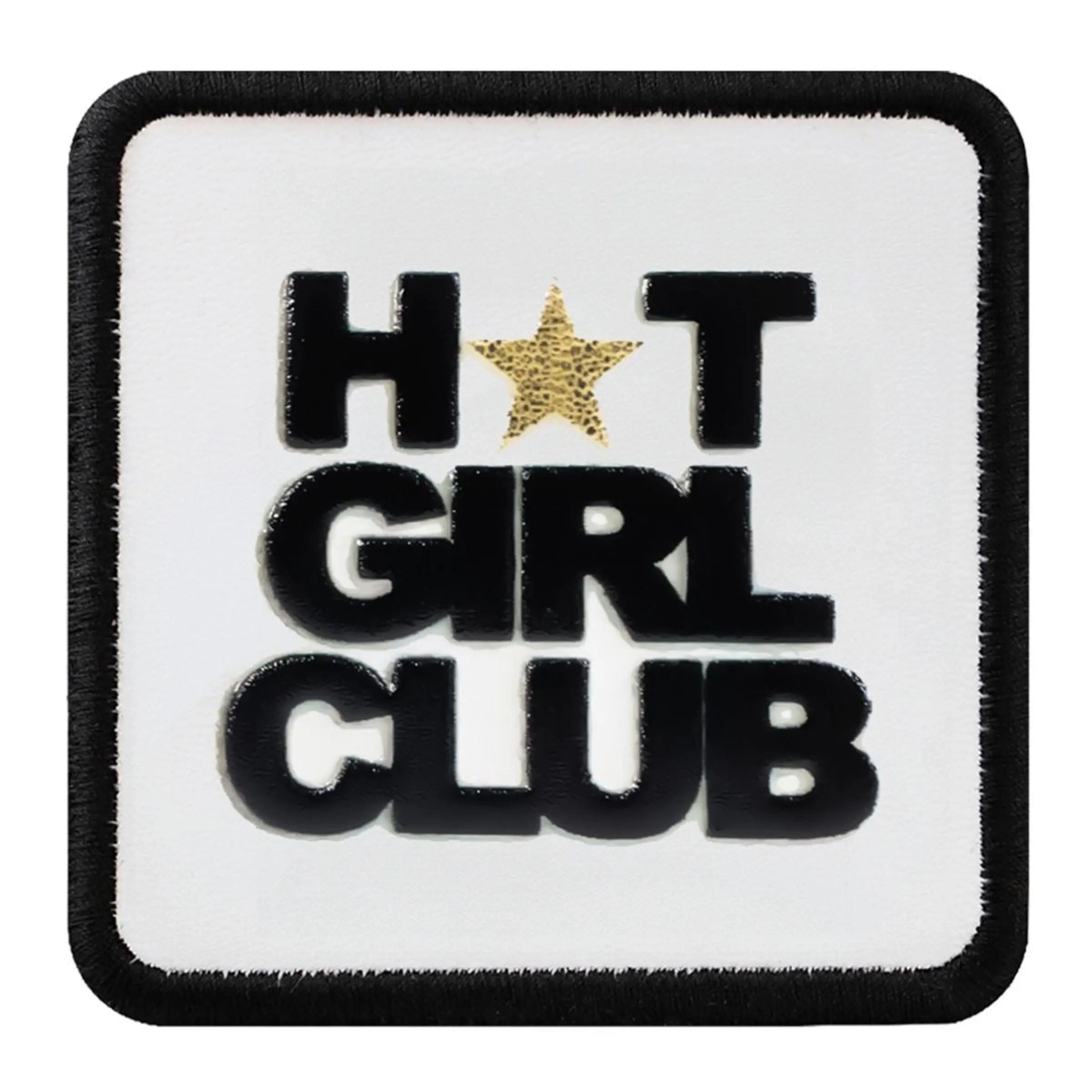 Parche Hot Girl Club para Gorras BlackBork BlackBörk