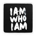 Parche I am Who I am para Gorras BlackBork BlackBörk