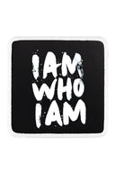 Parche I am Who I am para Gorras BlackBork