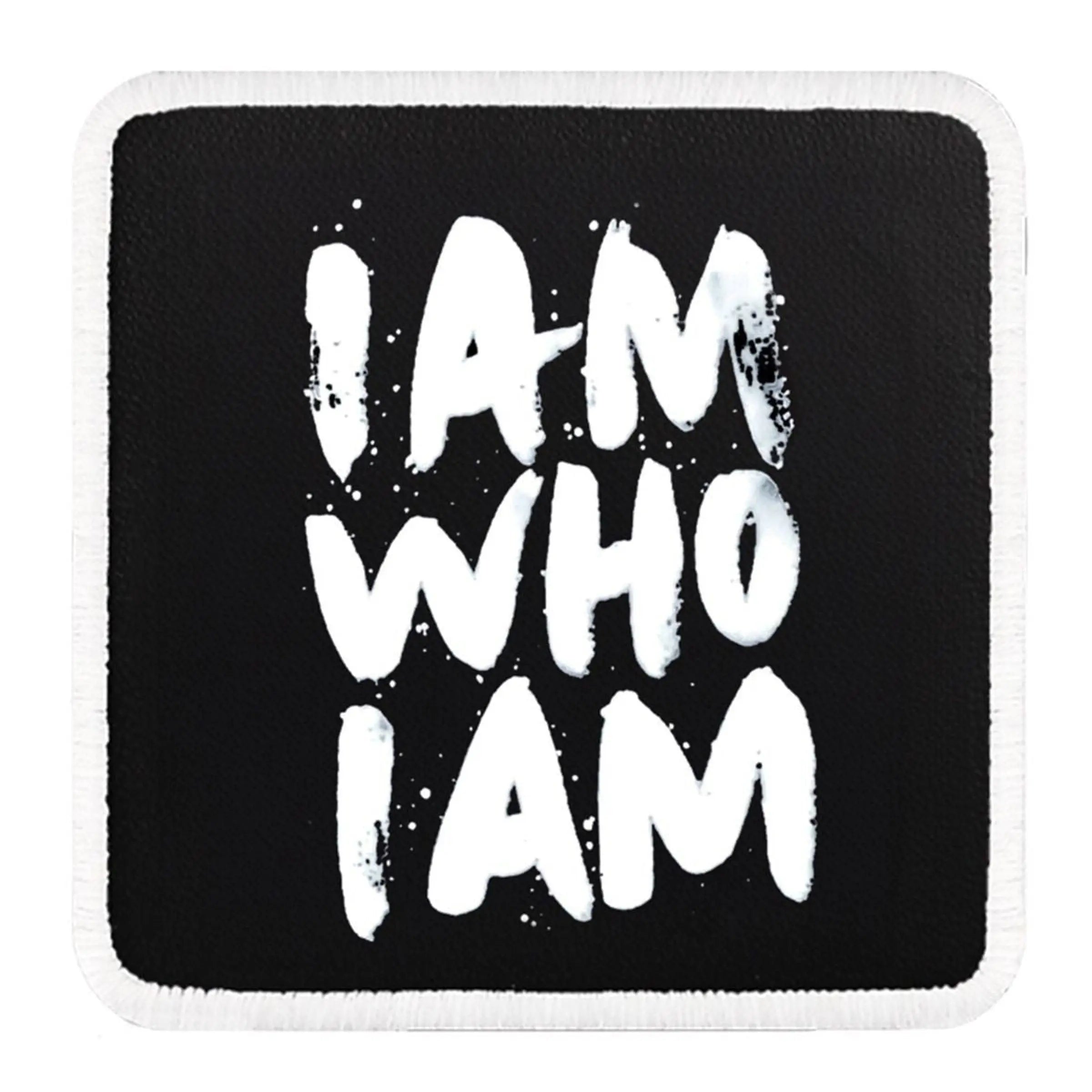 Parche I am Who I am para Gorras BlackBork BlackBörk