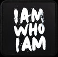 Parche I Am Who I Am para Gorras BlackBork BlackBörk