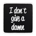 Parche I Don't Give para Gorras BlackBork BlackBörk