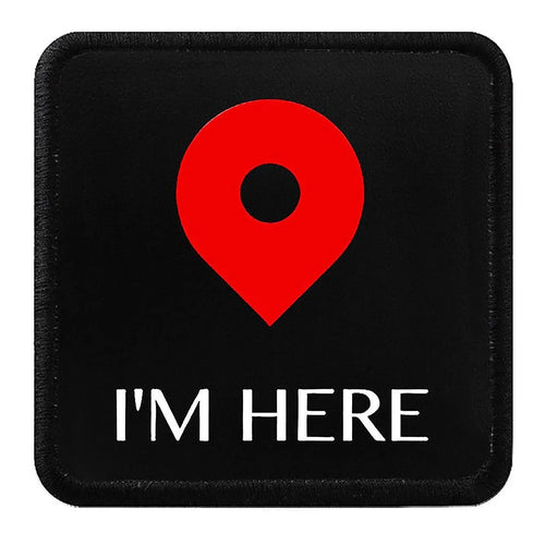 Parche I'm Here para Gorras BlackBork BlackBörk