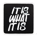 Parche It is What It is para Gorras BlackBork BlackBörk