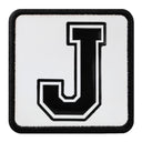 Parche J Letter Bs para Gorras BlackBork