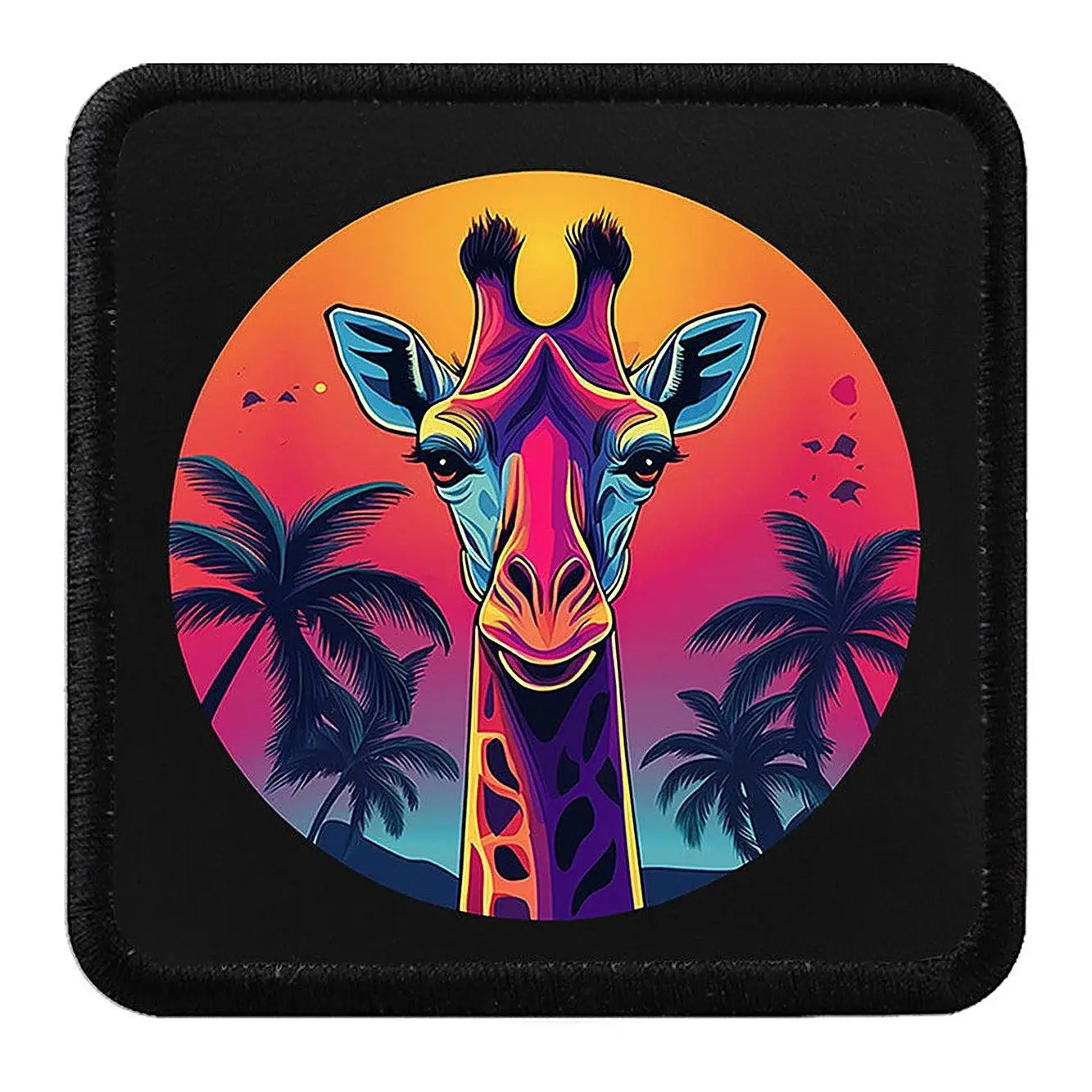 Parche Jirafa Tropical para Gorras BlackBork BlackBörk
