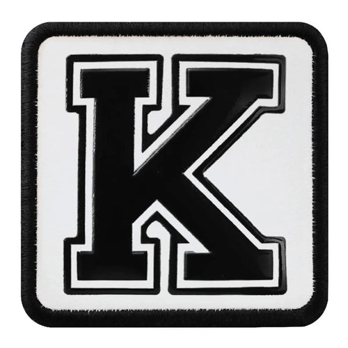 Parche Letra K para Gorras BlackBork BlackBörk