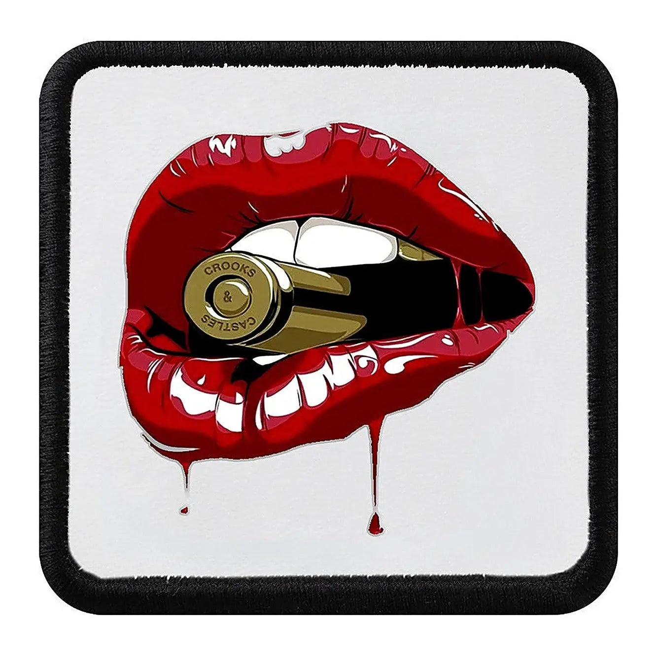Parche Labios Bala para Gorras BlackBork BlackBörk