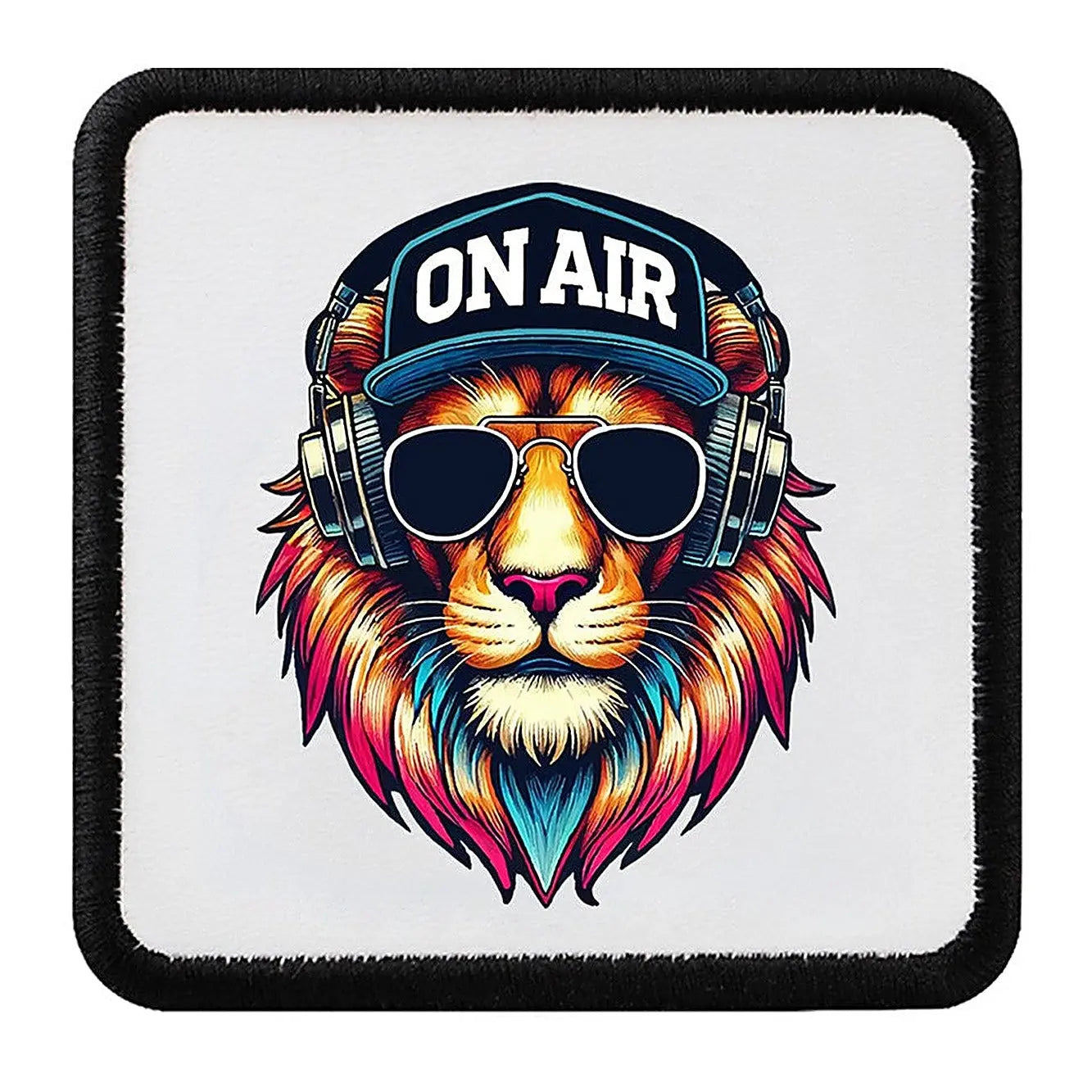 Parche León DJ para Gorras BlackBork BlackBörk
