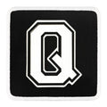 Parche Letra Q para Gorras BlackBork BlackBörk