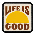 Parche Life Is Good para Gorras BlackBork BlackBörk