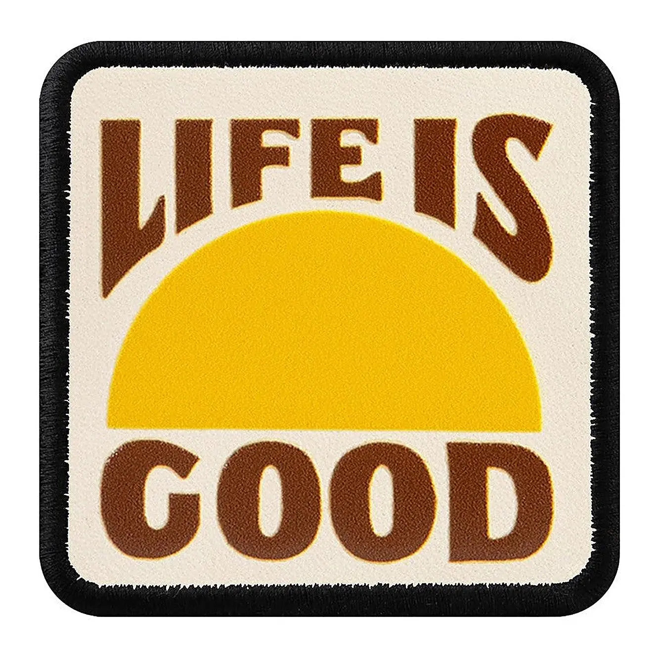 Parche Life Is Good para Gorras BlackBork BlackBörk