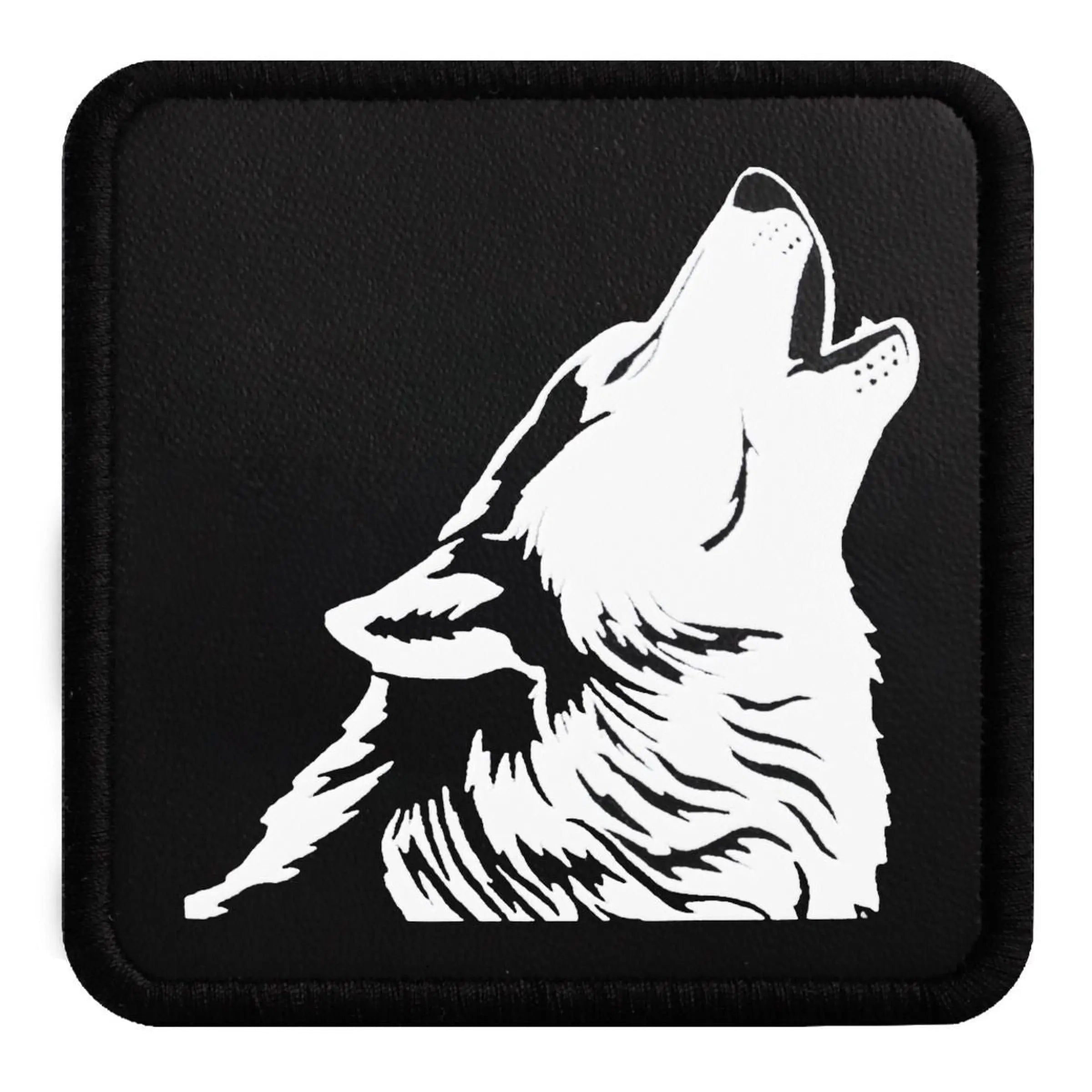 Parche Lobo Aullador para Gorras BlackBork BlackBörk