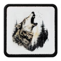 Parche Lobo Aullador Forestal para Gorras BlackBork BlackBörk