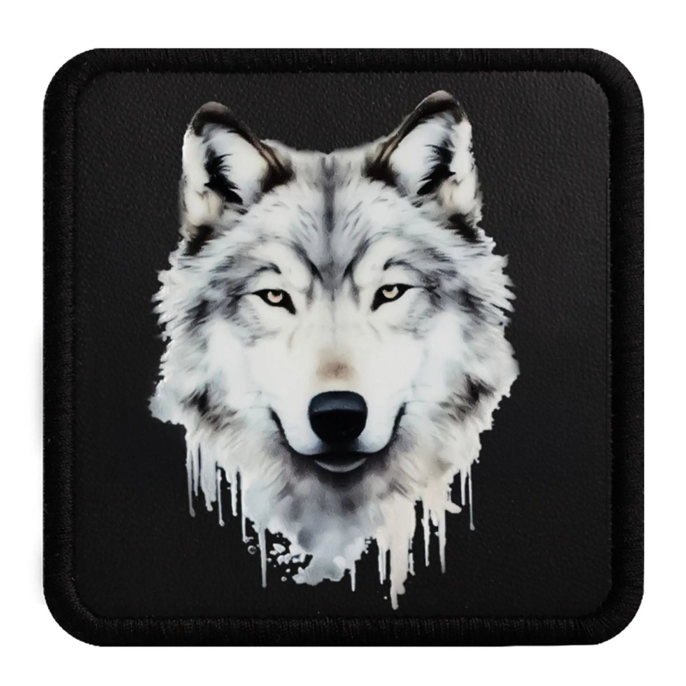 Parche Lobo Oscuro para Gorras BlackBork BlackBörk