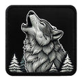 Parche Lobo para Gorras BlackBork BlackBörk