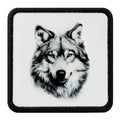 Parche Lobo Sabio para Gorras BlackBork BlackBörk