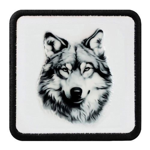 Parche Lobo Sabio para Gorras BlackBork BlackBörk