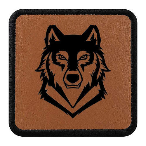 Parche Lobo Silueta para Gorras BlackBork BlackBörk