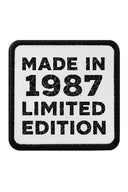 Parche Made in 1987 Limited Edition para Gorras BlackBork - Amazon ready