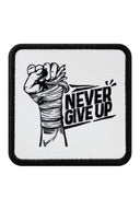 Parche Never Give Up para Gorras BlackBork - Amazon ready