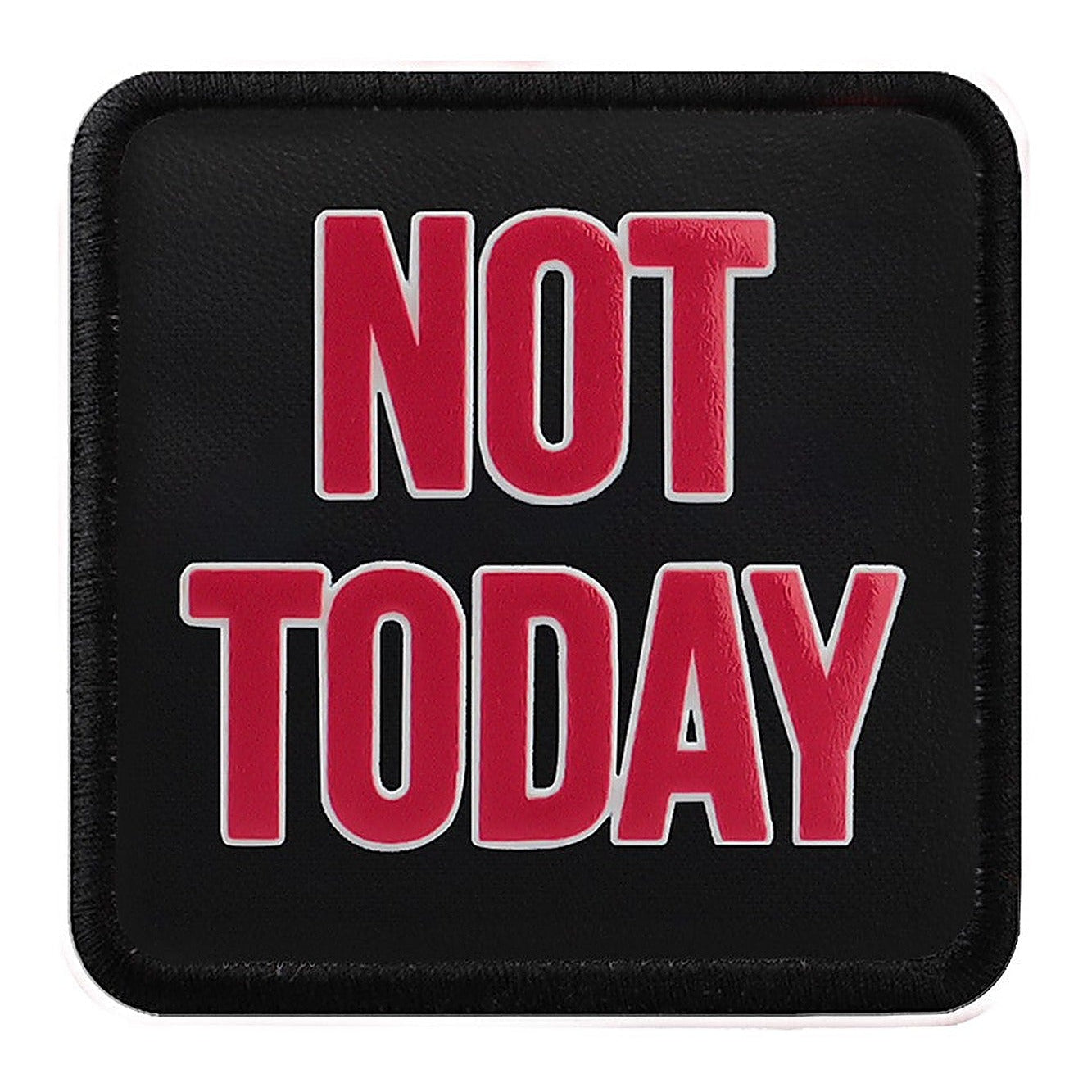 Parche Not Today para Gorras BlackBork BlackBörk