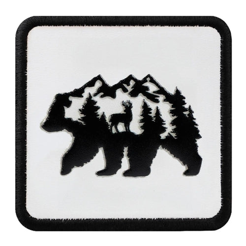 Parche Oso Montana para Gorras BlackBork BlackBörk