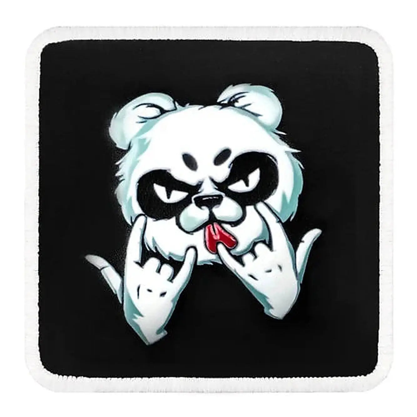 Parche Panda Rebelde para Gorras BlackBork BlackBörk