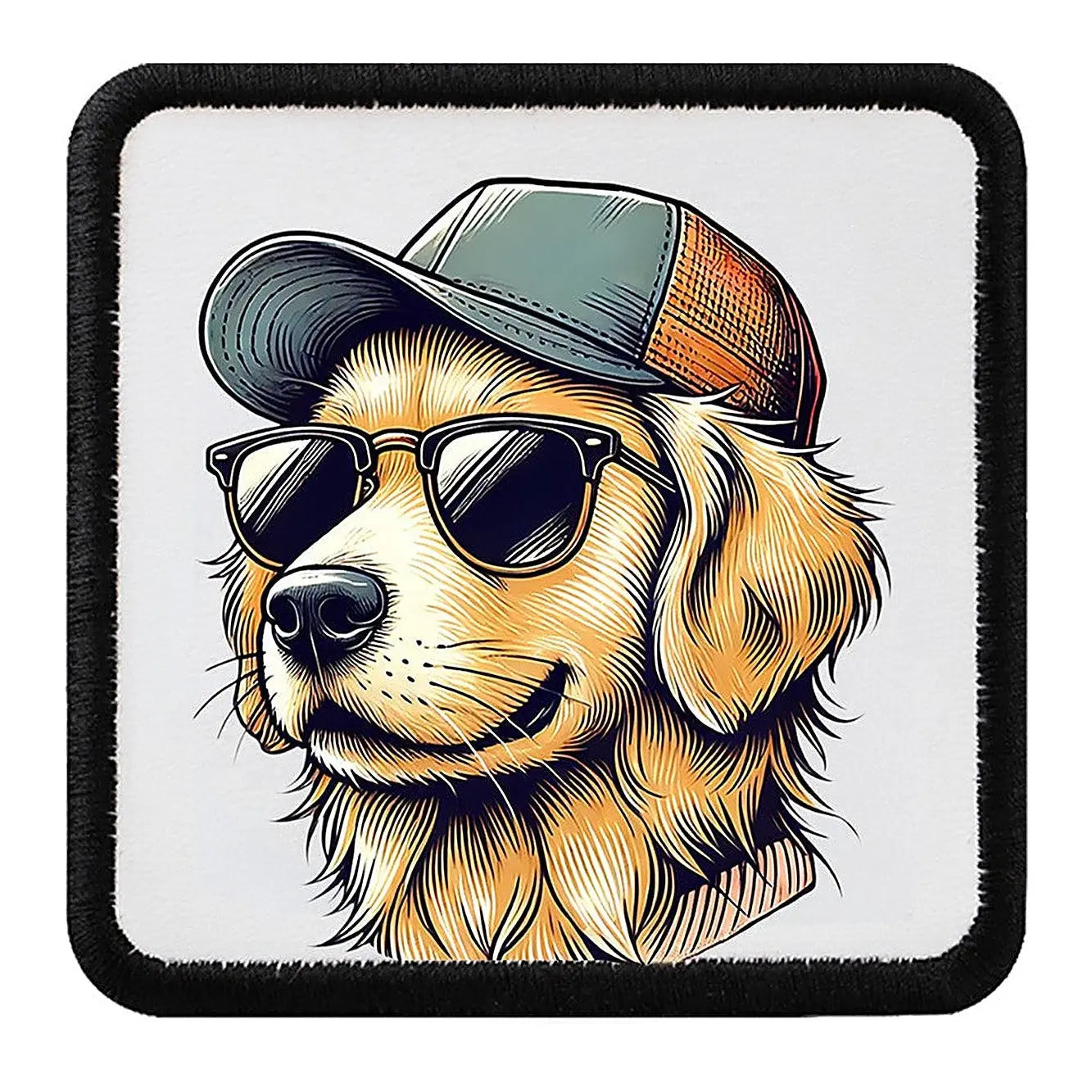 Parche perro para Gorras BlackBork BlackBörk