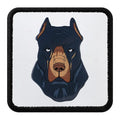 Parche Perro Doberman para Gorras BlackBork BlackBörk