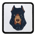 Parche Perro Doberman para Gorras BlackBork - Amazon ready