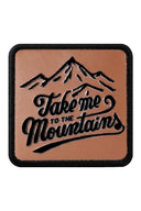 Parche Take Me To The Mountains para Gorras BlackBork