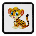 Parche Tigre Niños Clasico para Gorras BlackBork