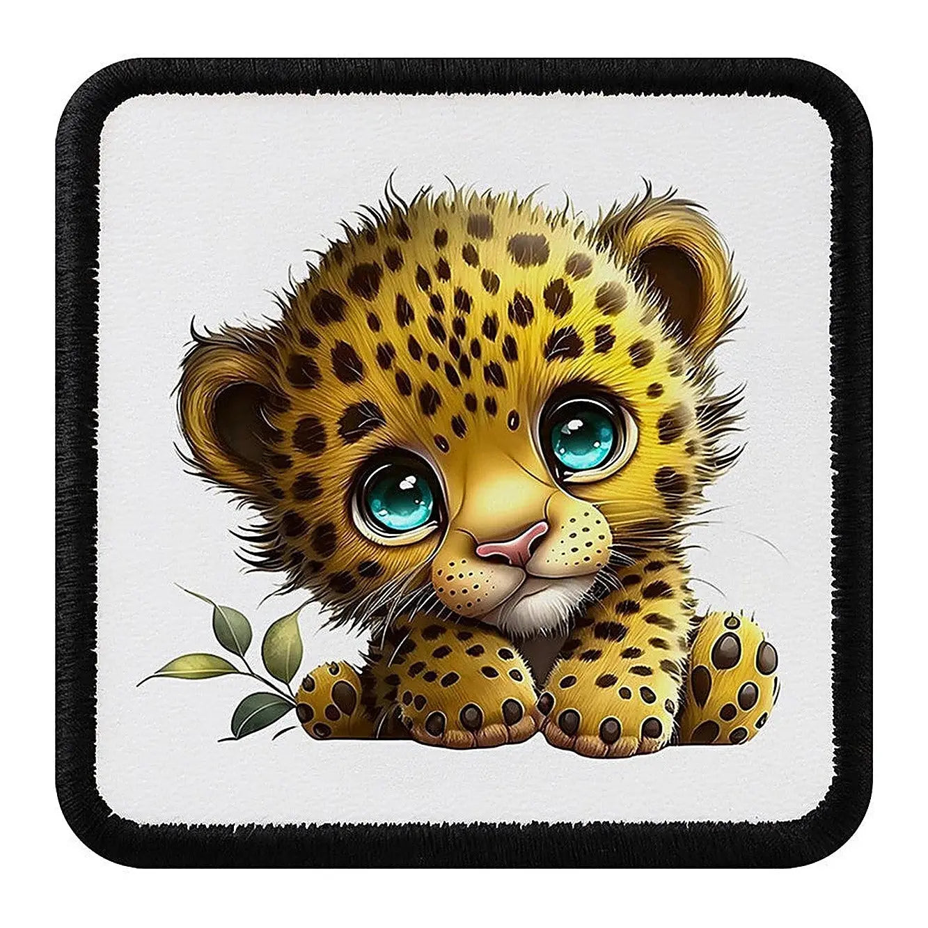 Parche Tigre Niños Realista para Gorras BlackBork BlackBörk