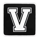 Parche V Letter Sb para Gorras BlackBork
