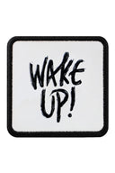 Parche Wake Up para Gorras BlackBork