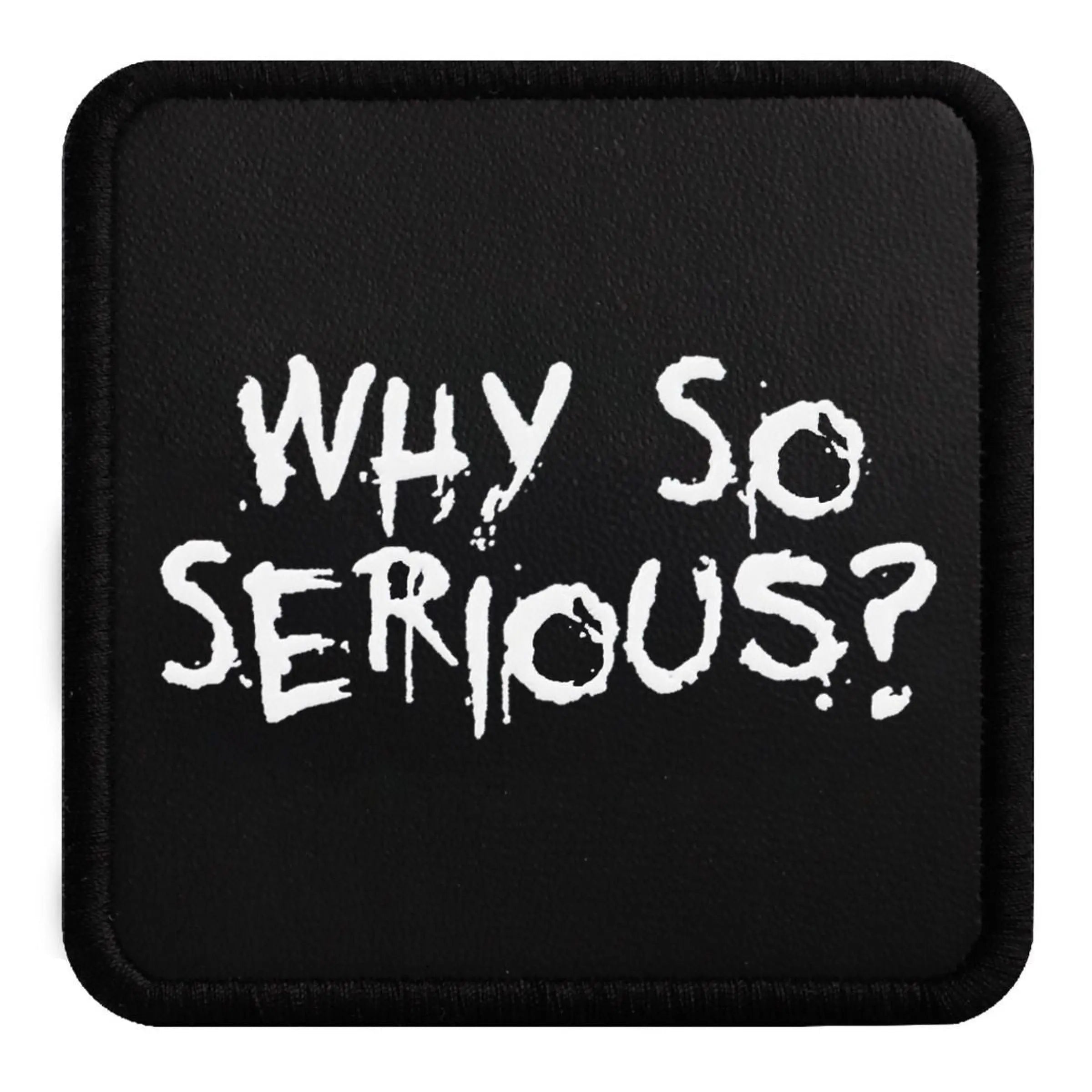 Parche Why So Serious para Gorras BlackBork BlackBörk