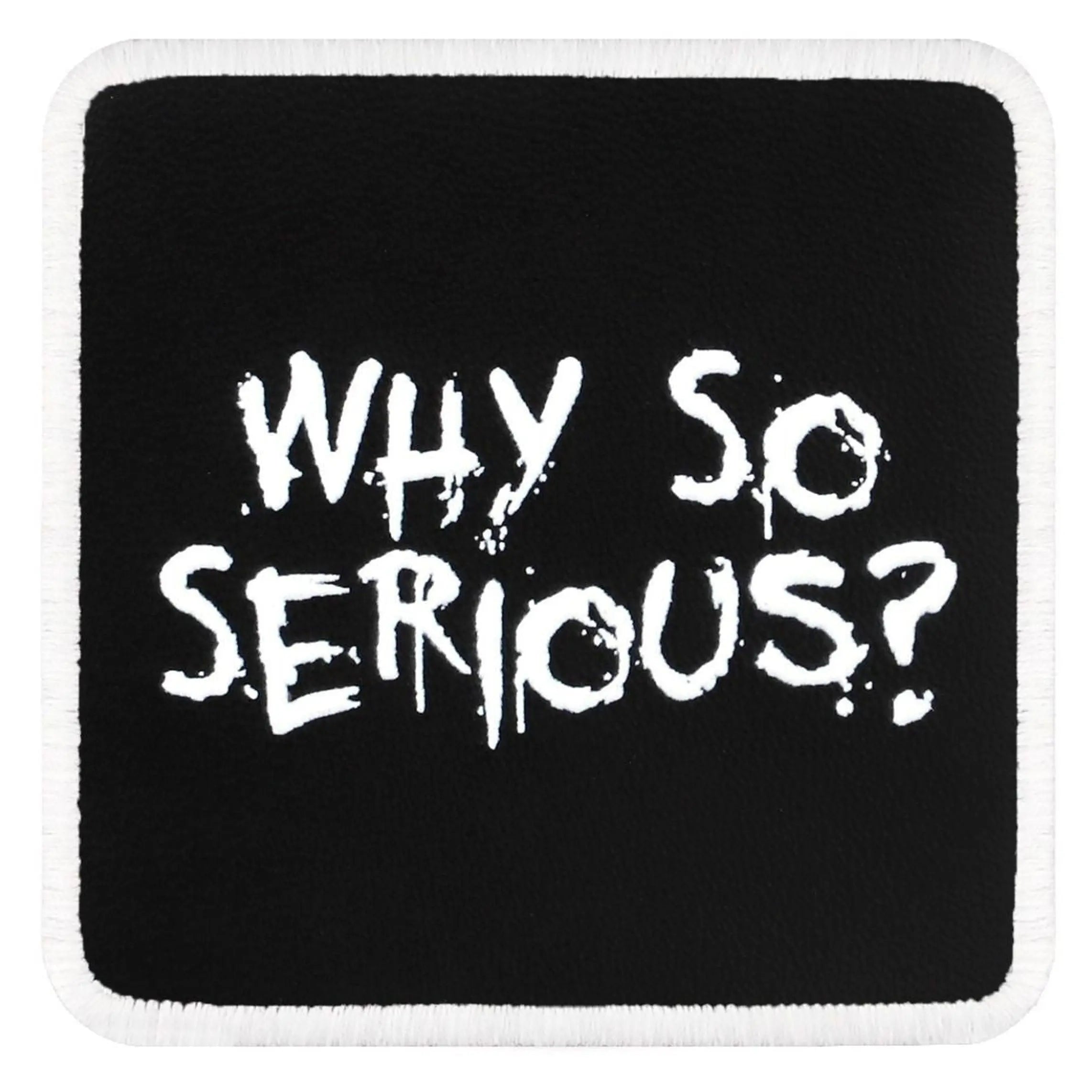 Parche Why So Serious para Gorras BlackBork BlackBörk